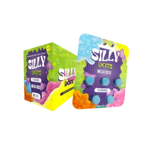 Party Pack | Silly Dots Mega Dose 1200mg Tabs | 5 Pack | 10 Count Display