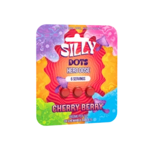 Silly Dots Hero Dose 1800mg Tabs | 3 Tabs | Cherry Berry